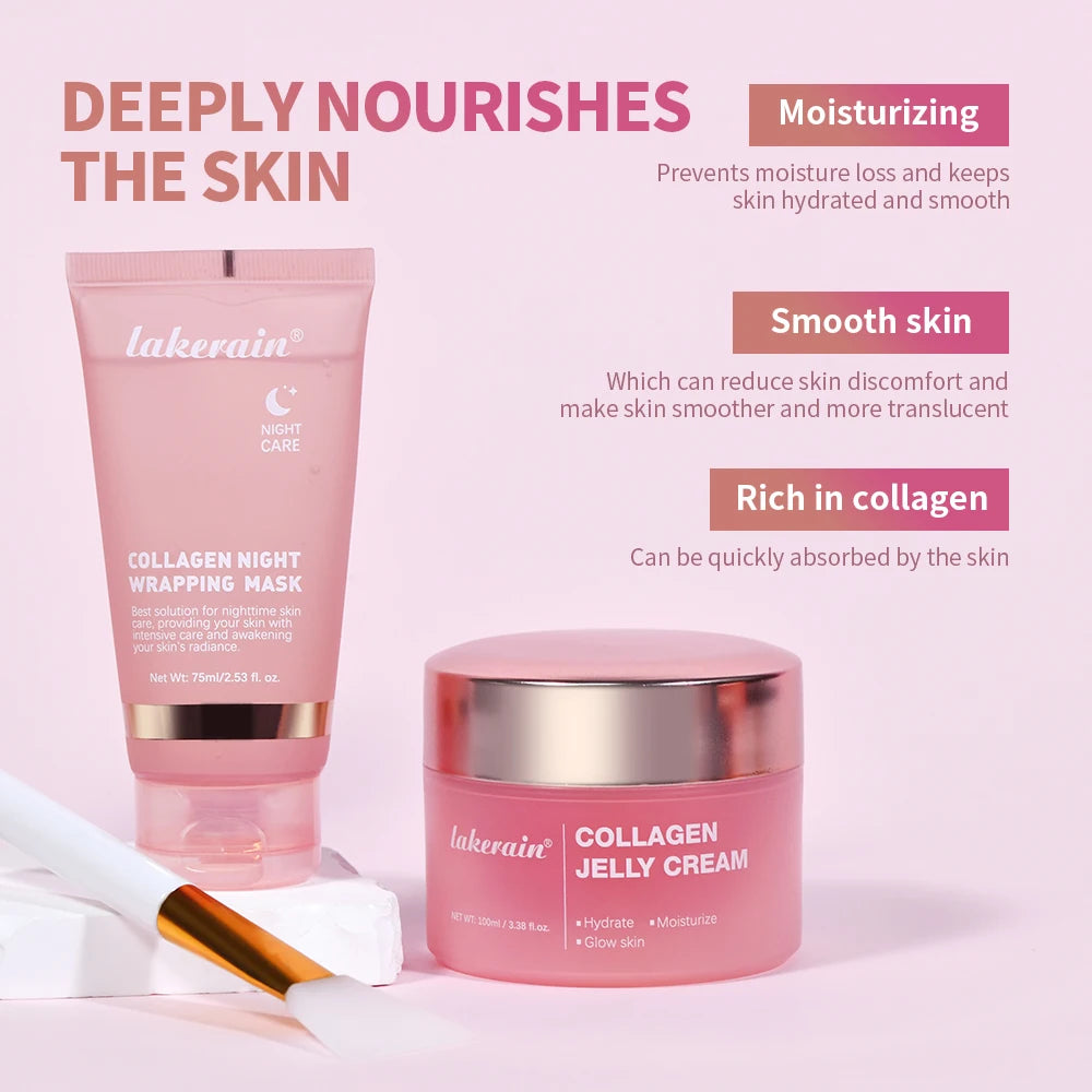 Collagen Jelly Cream Mask – Hydrating and Firming Overnight Facial Treatment