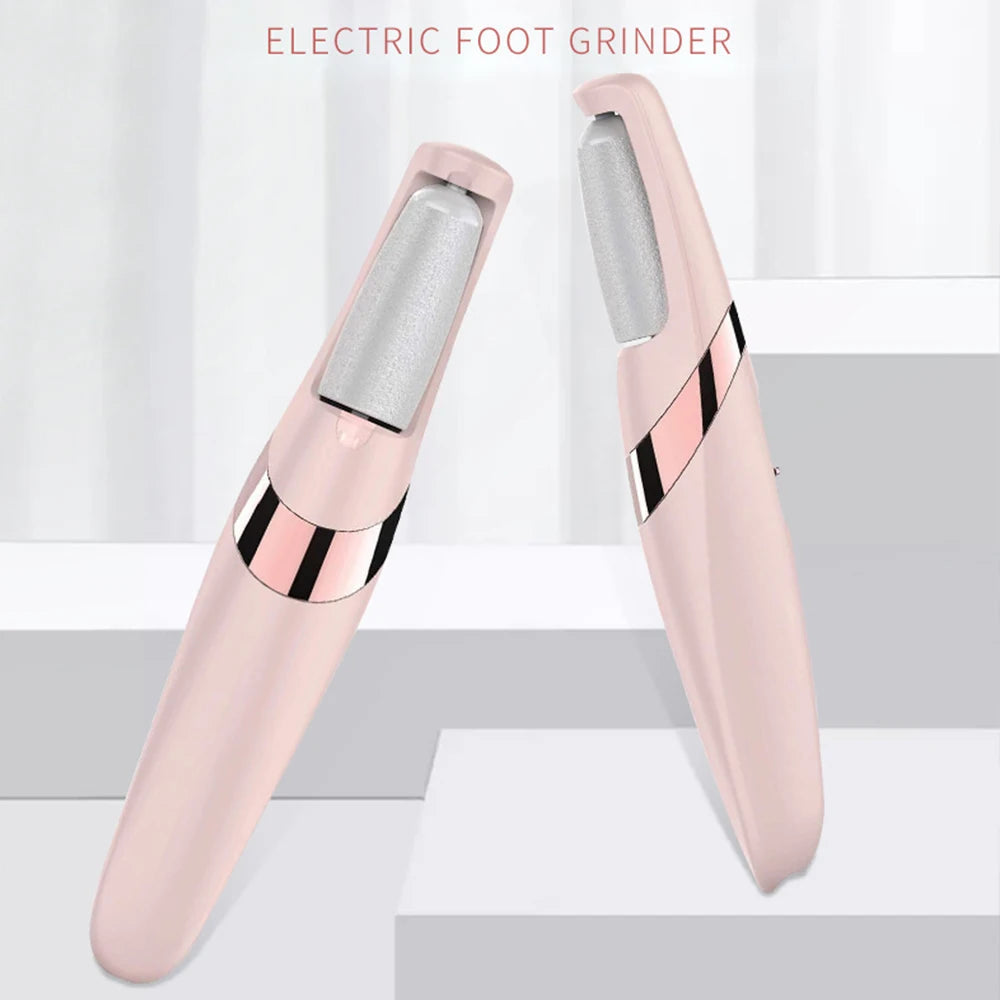 Electric Foot File Pedicure Tool – Portable Callus Remover and Dead Skin Grinder