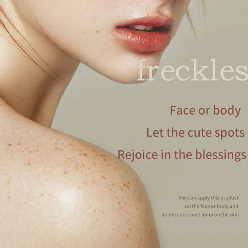 Air Cushion Freckle Stamp Kit – Natural Waterproof Face & Body Freckle Makeup