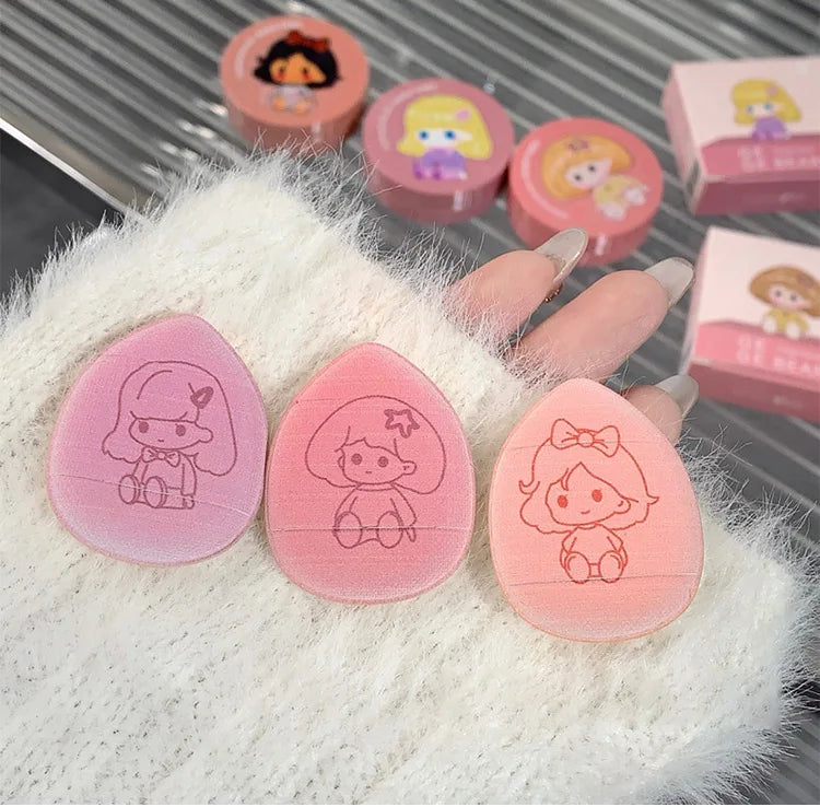 Gege Bear Cushion Blush – Blendable, Whitening & Long-Lasting