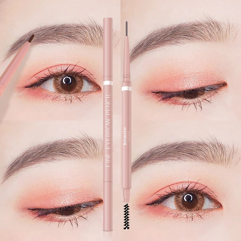 1.5mm Ultra-Fine Eyebrow Pencil – Double-Ended Waterproof & Long-Lasting Brow Pen