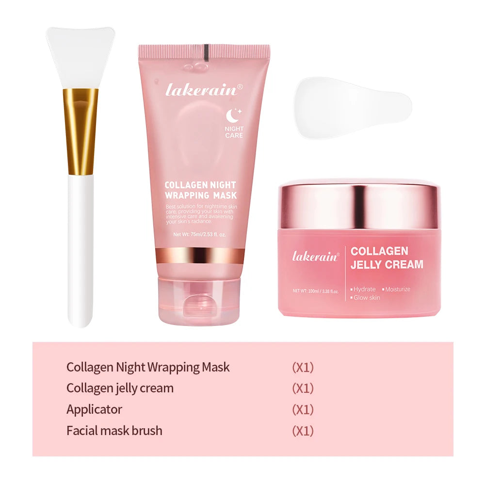 Collagen Jelly Cream Mask – Hydrating and Firming Overnight Facial Treatment