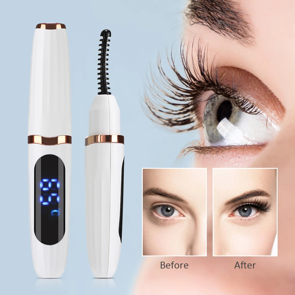 Electric Eyelash Curler – Portable Curling Device for Quick, Natural, Long-Lasting Lashes