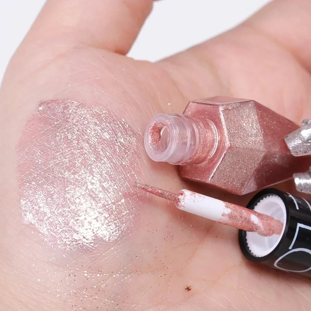 Diamond Shiny Waterproof Eye Liners & Eyeshadow