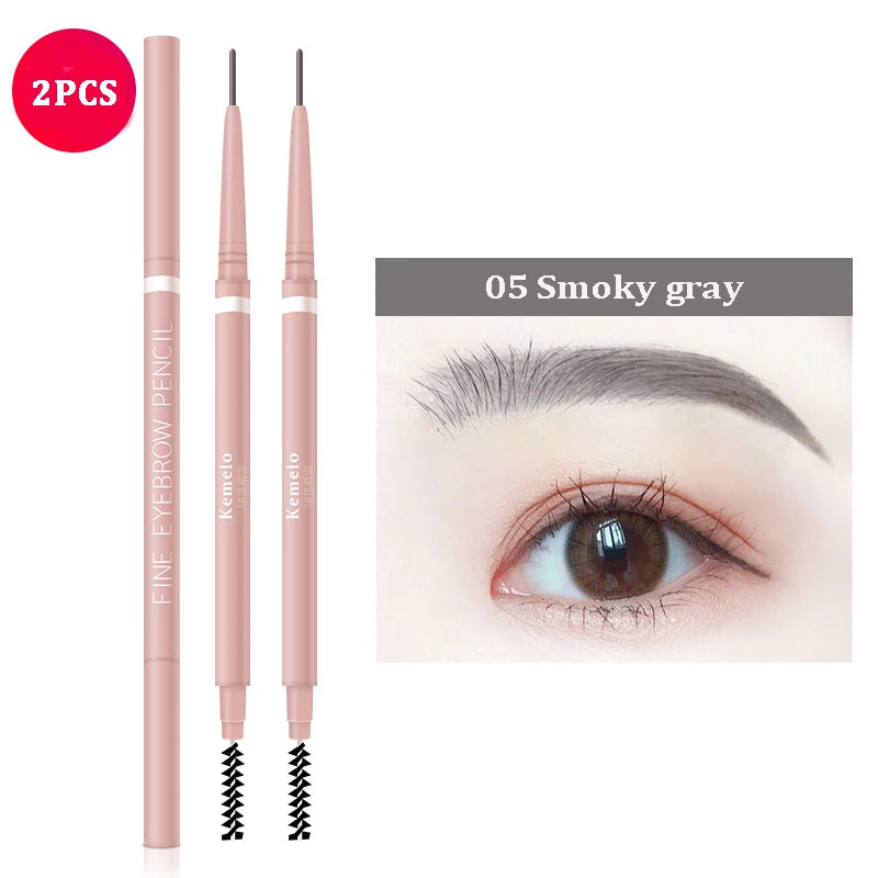 1.5mm Ultra-Fine Eyebrow Pencil – Double-Ended Waterproof & Long-Lasting Brow Pen