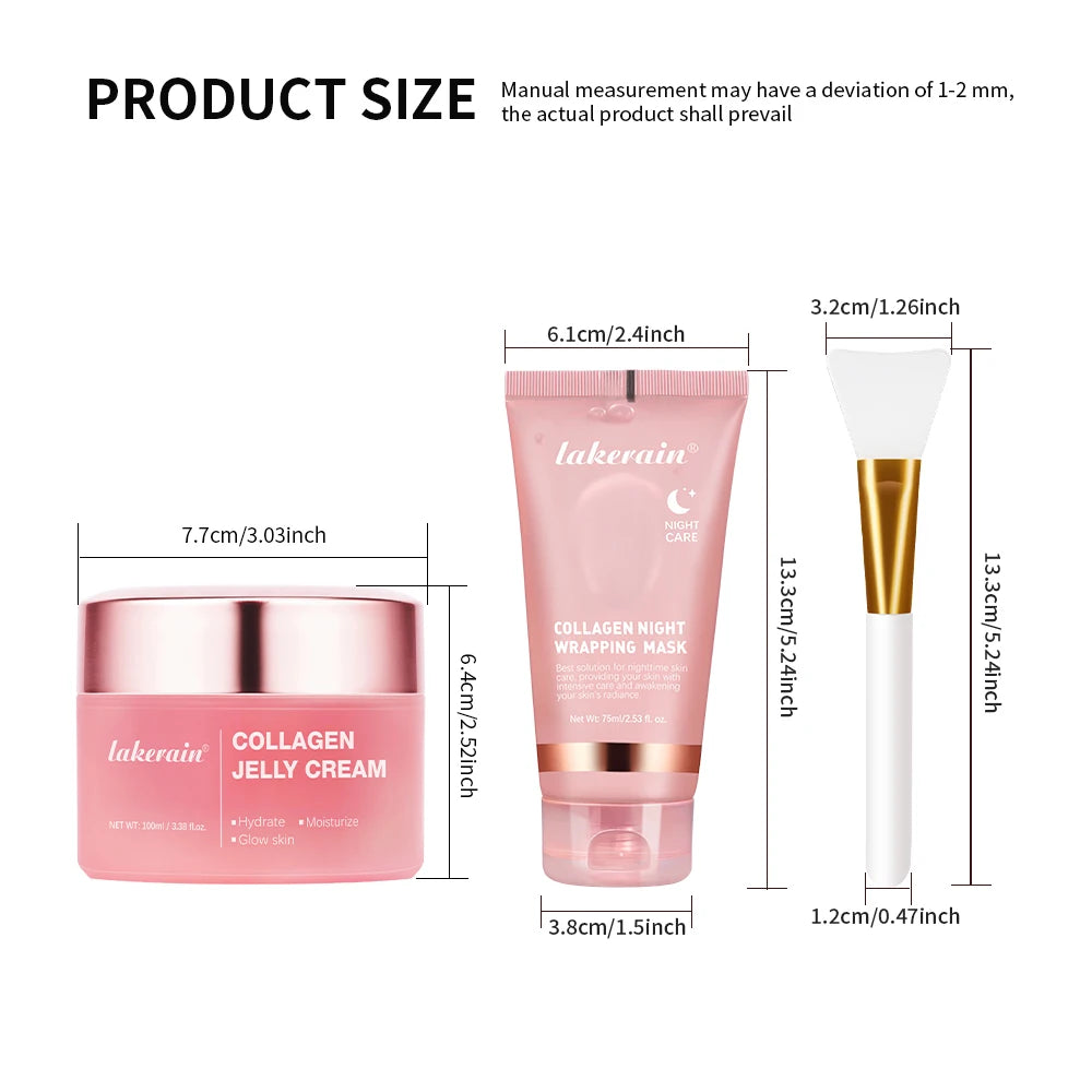 Collagen Jelly Cream Mask – Hydrating and Firming Overnight Facial Treatment