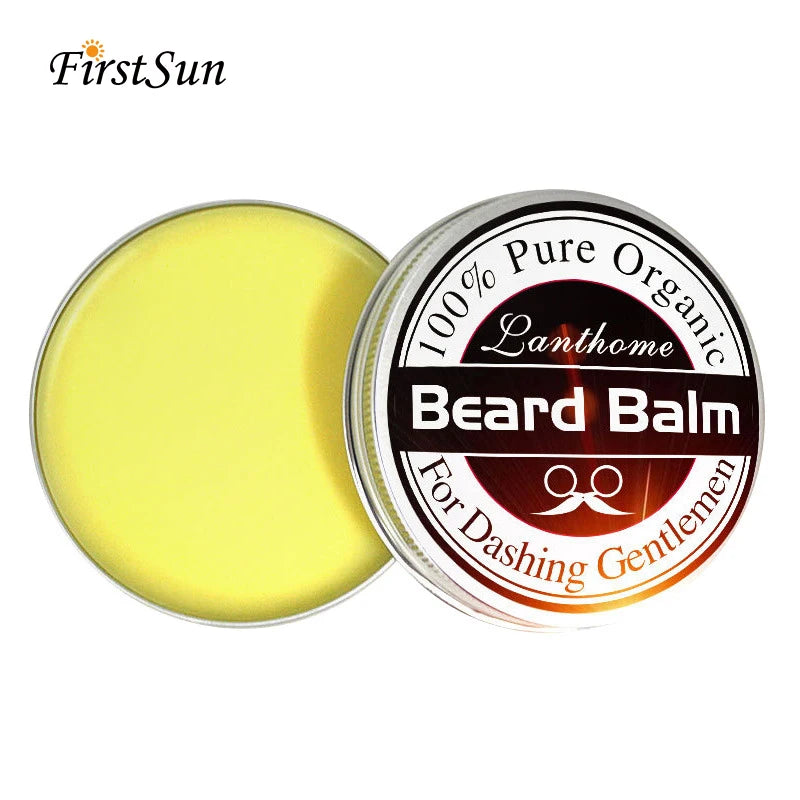 Natural Beard Balm Wax & Growth Oil – Moisturizing and Styling Care for Men