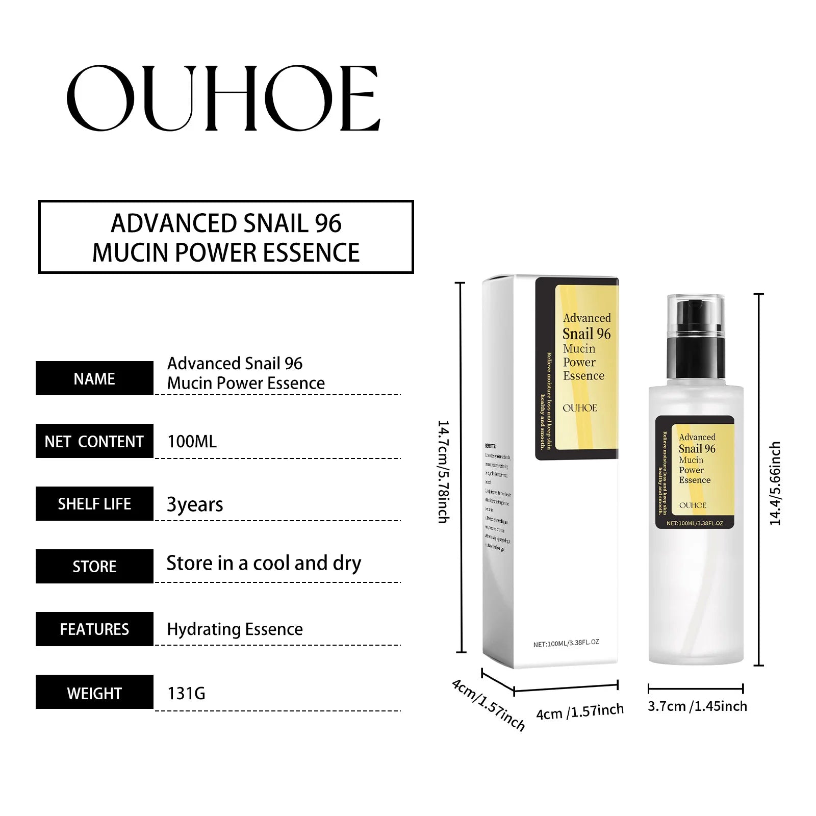 Advanced Snail 96 Mucin Power Essence