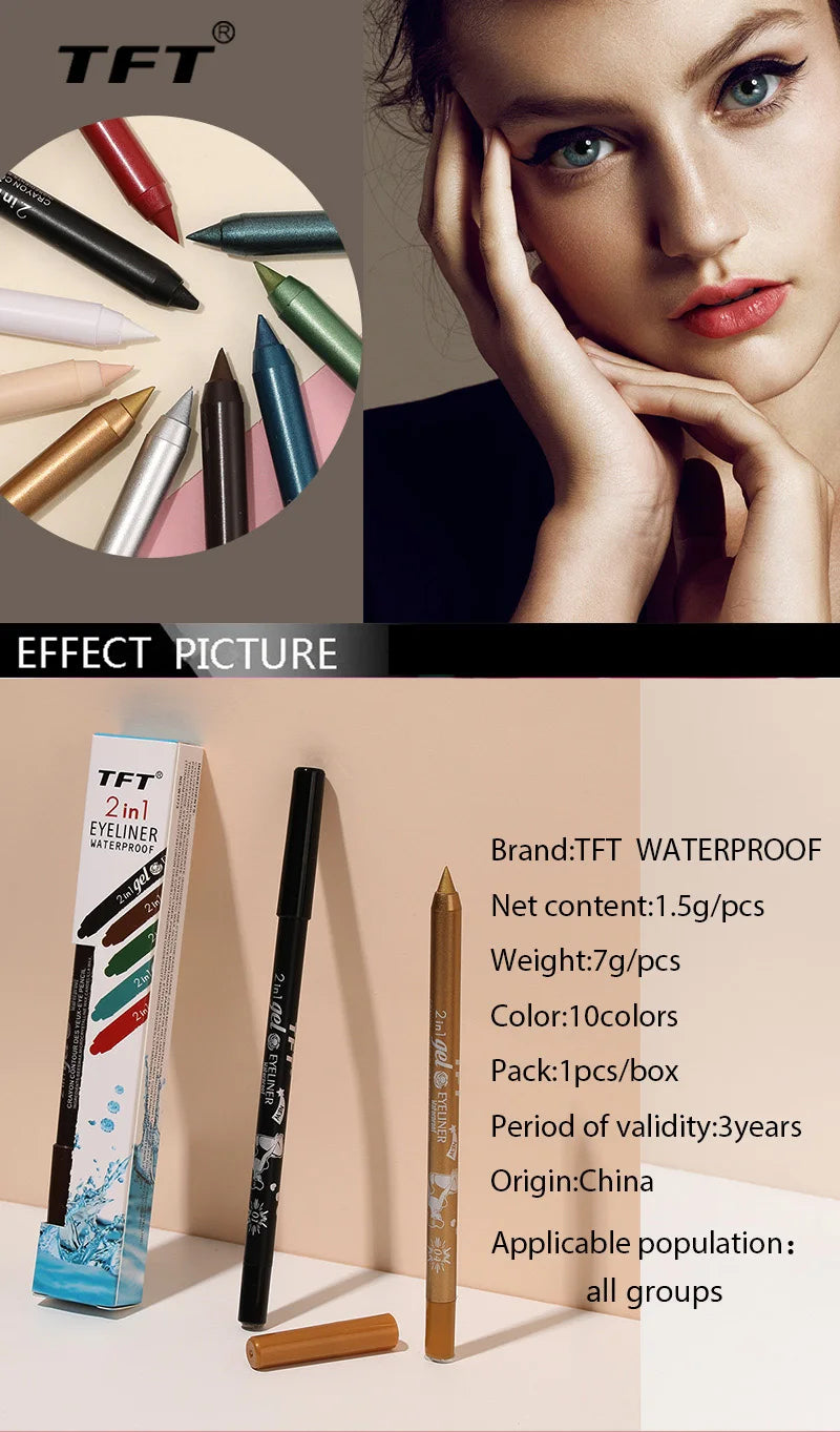 Waterproof Long-Lasting Eyeliner Pencil