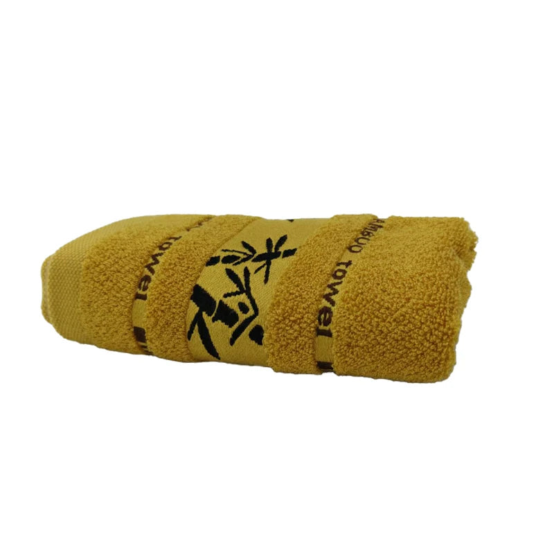 Bamboo Fiber Towel Set – 1/4/6pcs Luxury Thick Absorbent Bath & Face Towels