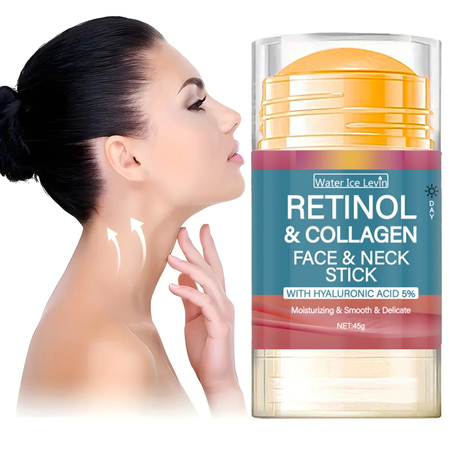Retinol Firming Cream Stick – Collagen-Boosting Moisturizer for Wrinkle Smoothing and Brightening