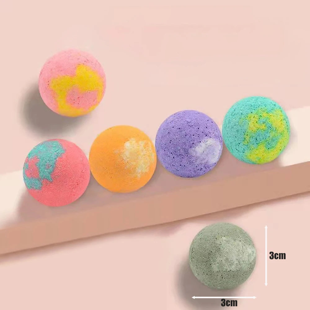 12pcs Small Bubble Bath Bombs Set