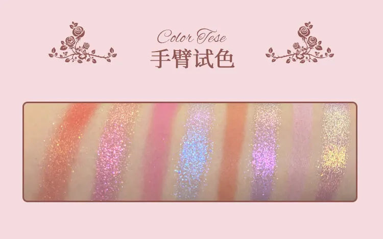 Sheeneffect High-End Eyeshadow & Highlighter Blush