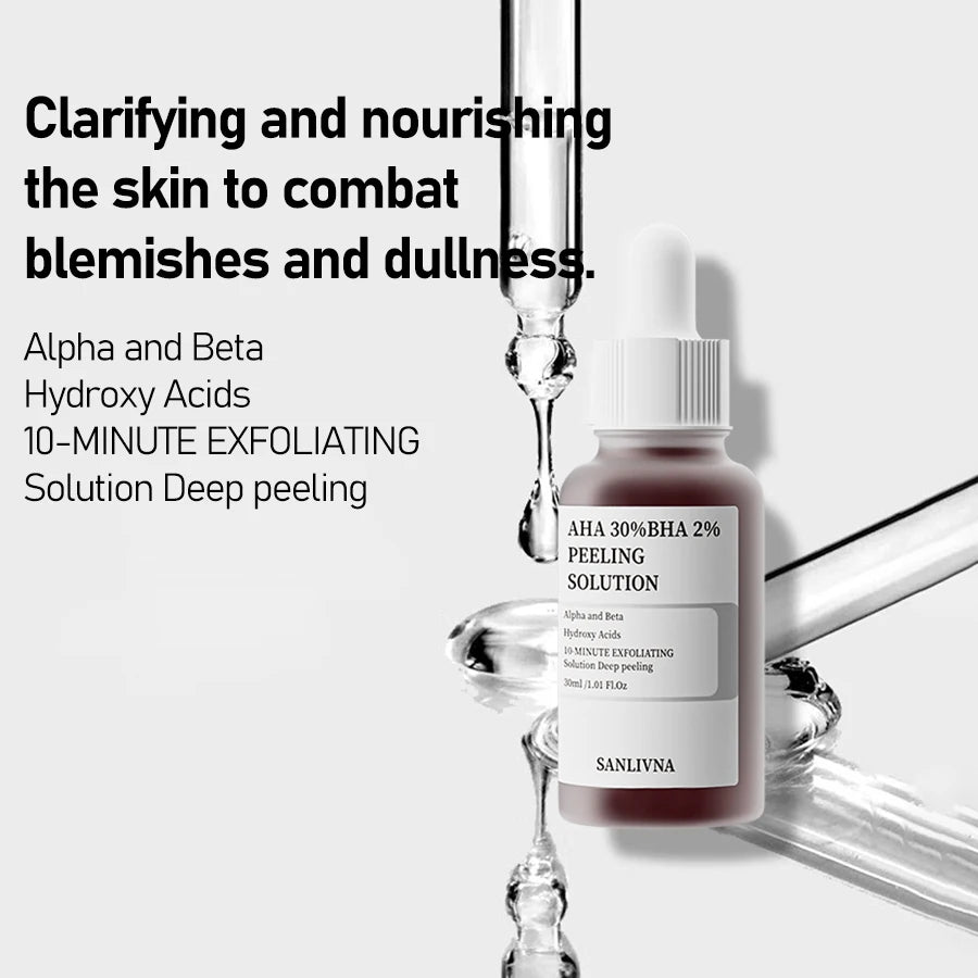 AHA 30% + BHA 2% Exfoliating Serum with Niacinamide
