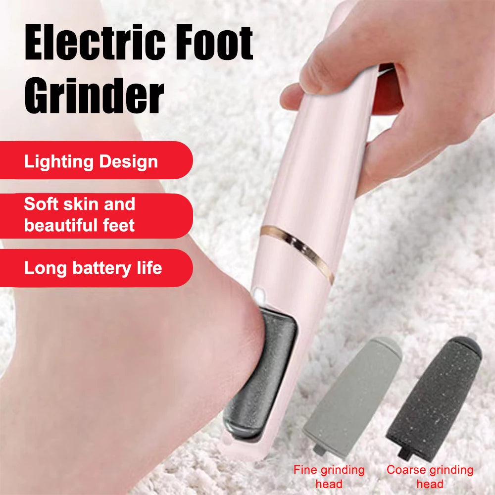 Electric Foot File Pedicure Tool – Portable Callus Remover and Dead Skin Grinder