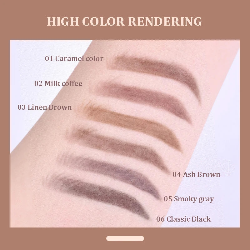 1.5mm Ultra-Fine Eyebrow Pencil – Double-Ended Waterproof & Long-Lasting Brow Pen