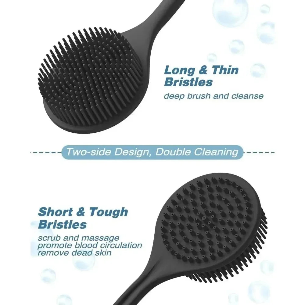Soft Silicone Back Scrubber Brush
