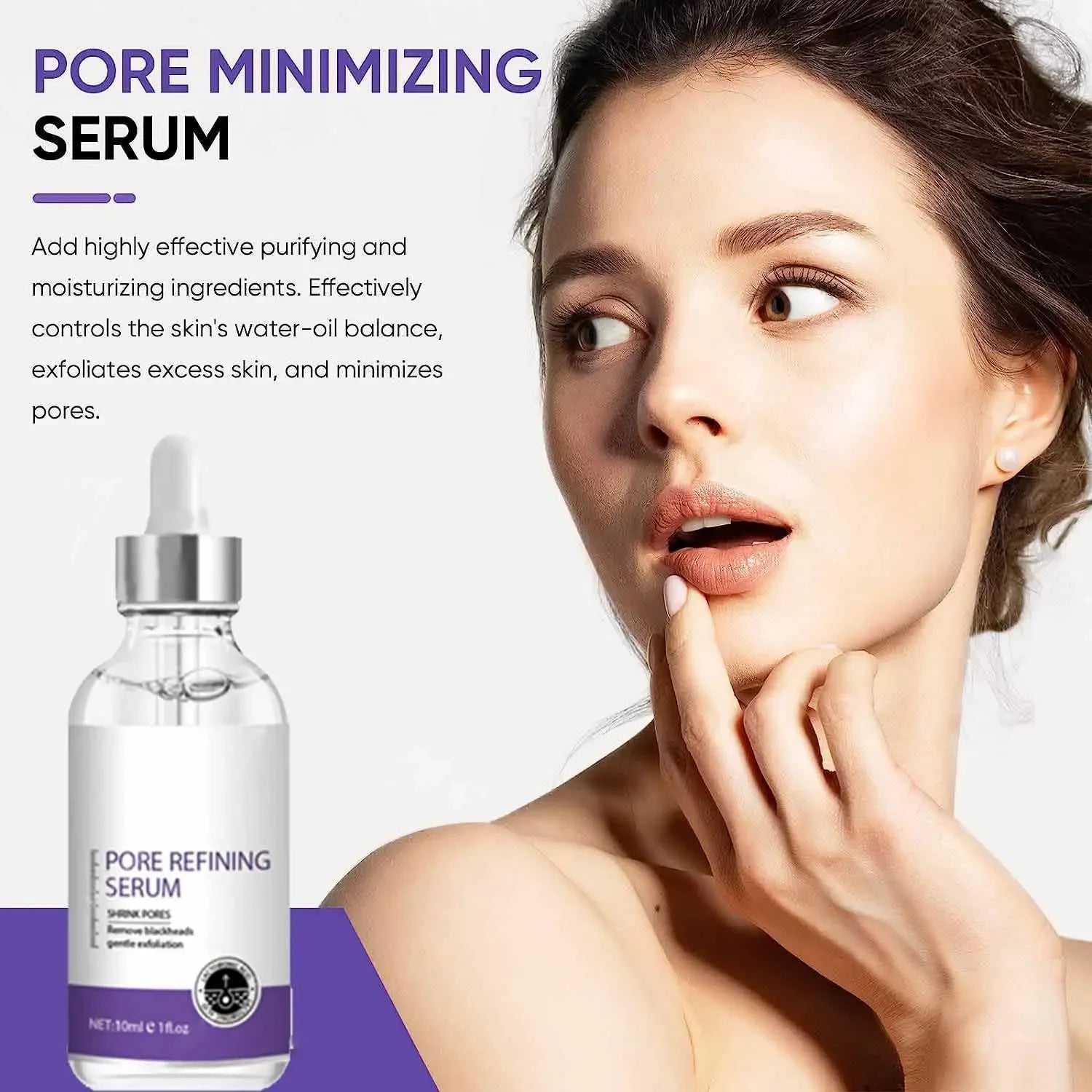 Pore Shrinking Serum – Tightening & Minimizing Large Facial Pores