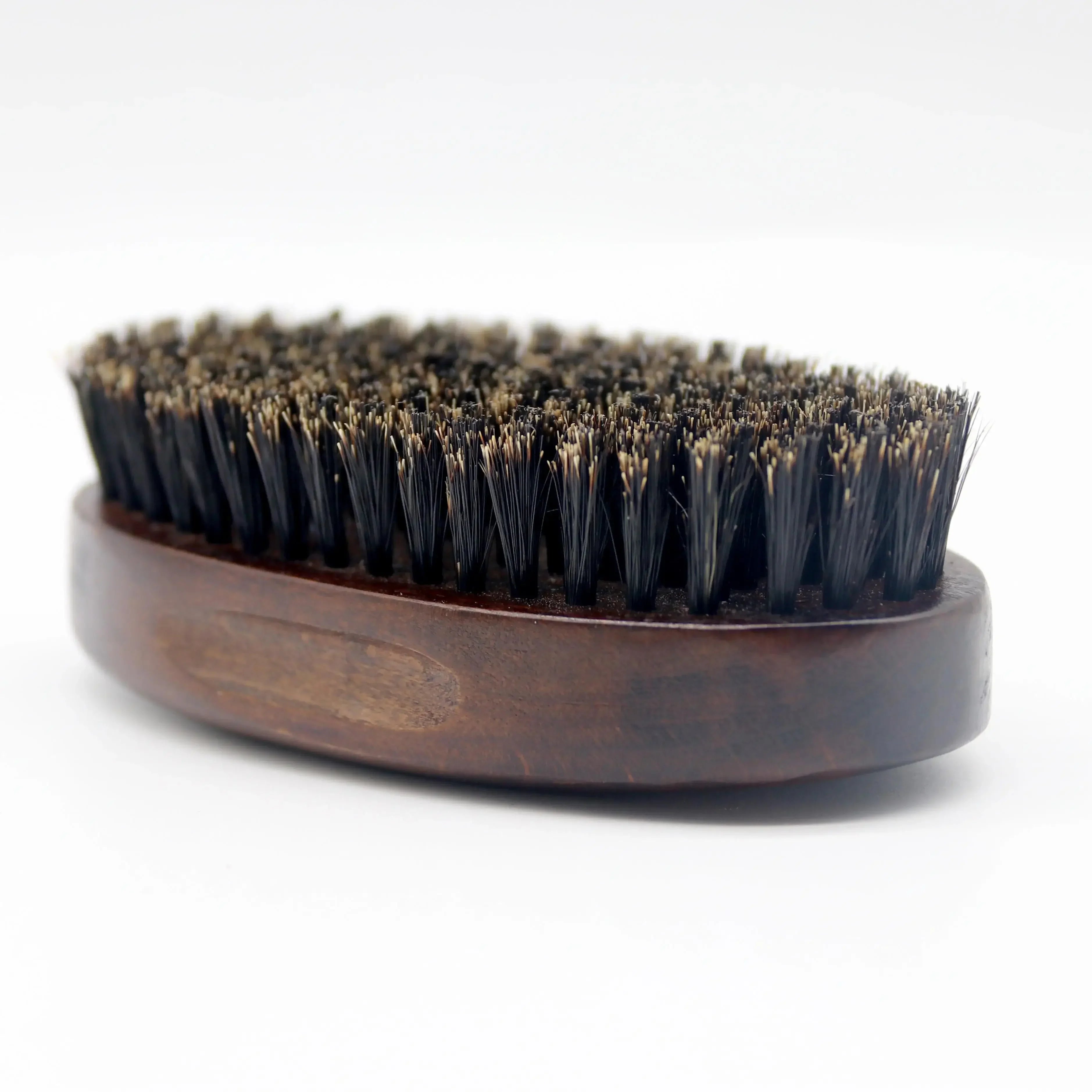 Wooden Beard & Hair Brush for Men – Natural Boar Bristle Grooming Comb
