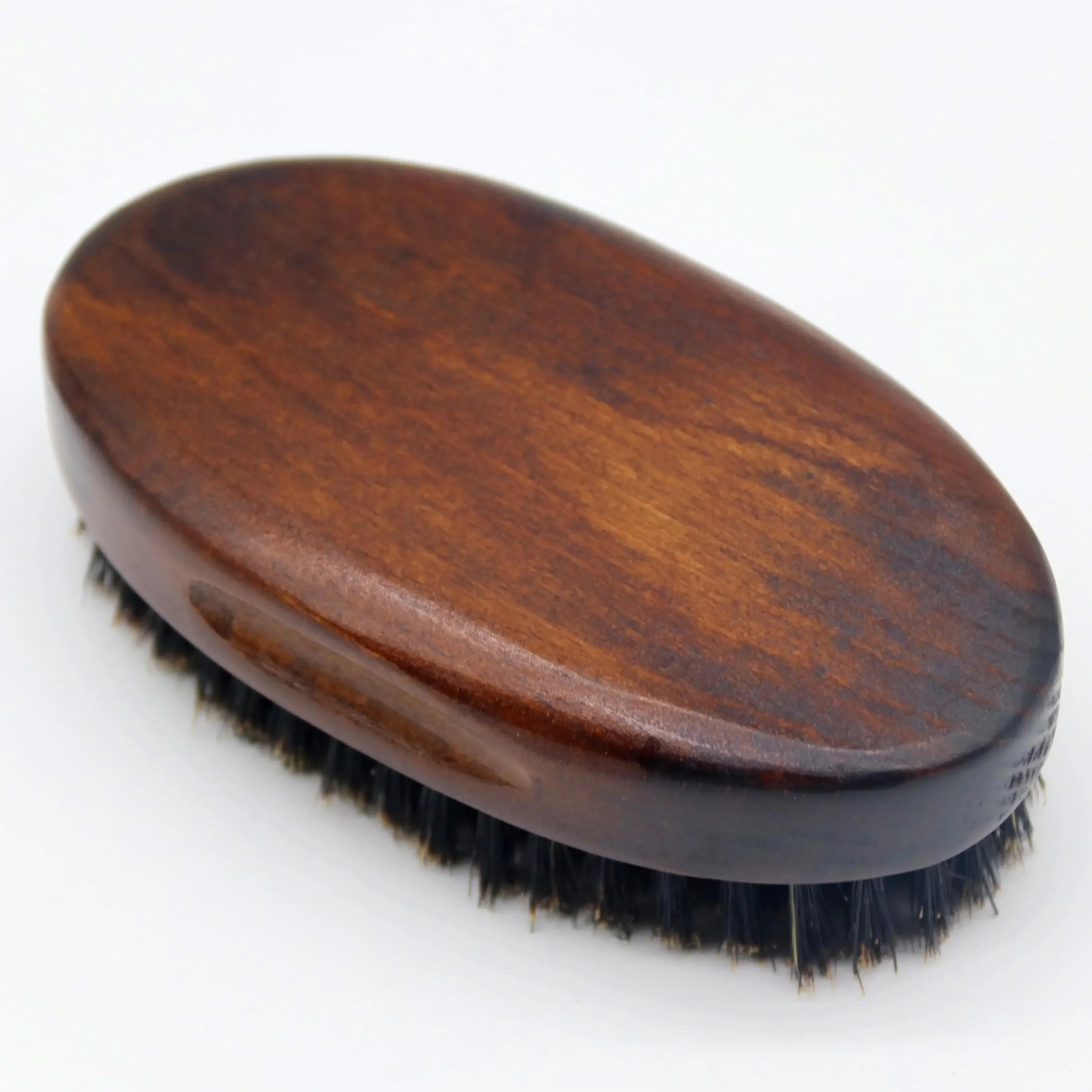 Wooden Beard & Hair Brush for Men – Natural Boar Bristle Grooming Comb