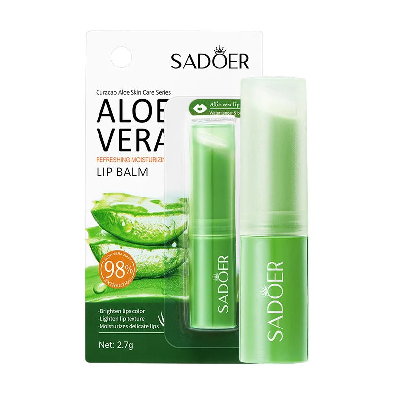 SADOER Aloe Lip Balm – Hydrating and Repairing Lip Care