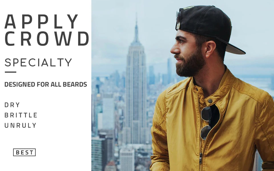 Natural Beard Balm Wax & Growth Oil – Moisturizing and Styling Care for Men