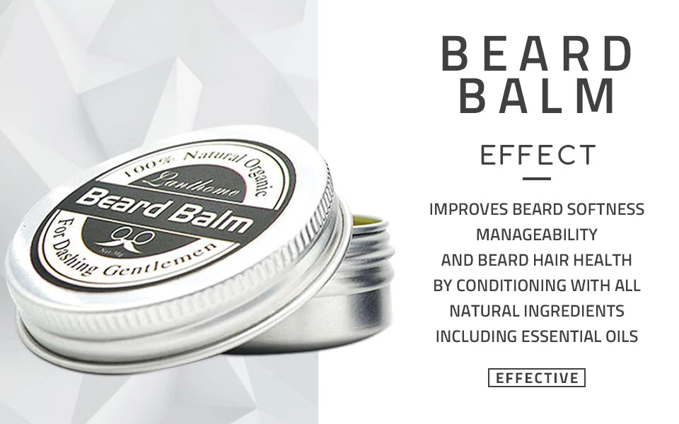 Natural Beard Balm Wax & Growth Oil – Moisturizing and Styling Care for Men