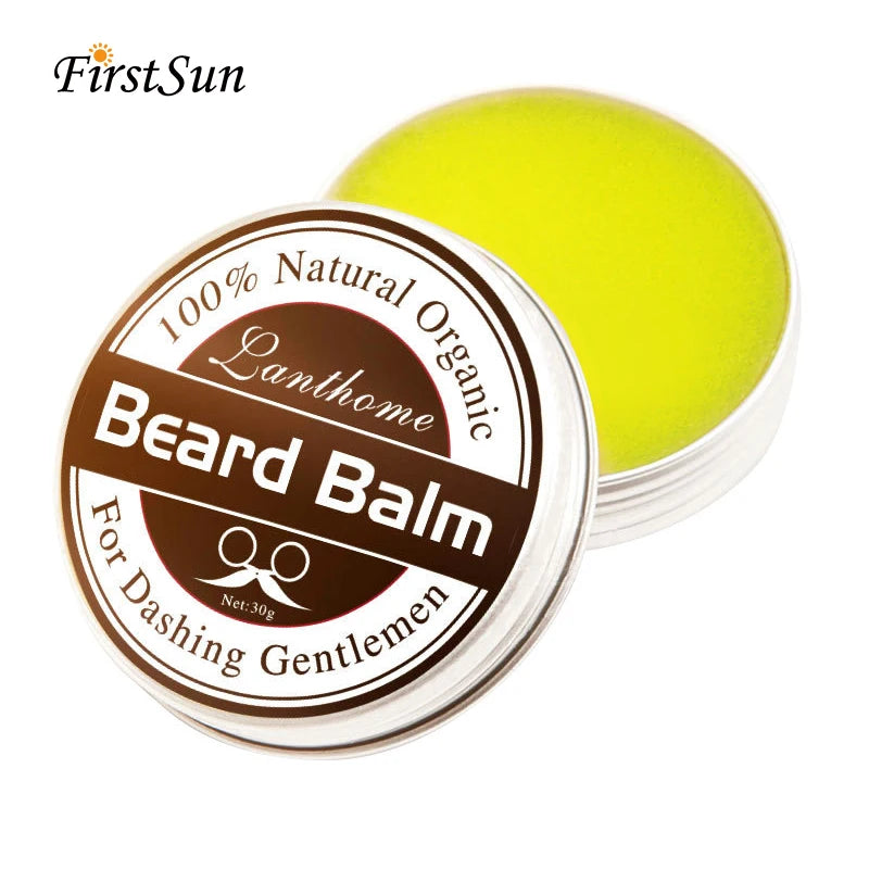 Natural Beard Balm Wax & Growth Oil – Moisturizing and Styling Care for Men