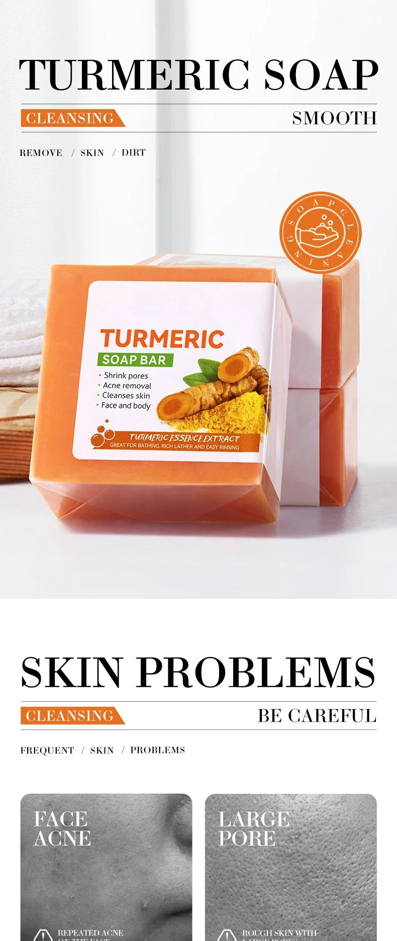 Handmade Turmeric Soap