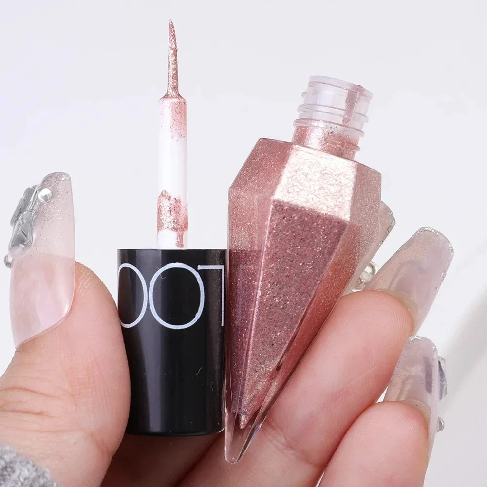 Diamond Shiny Waterproof Eye Liners & Eyeshadow