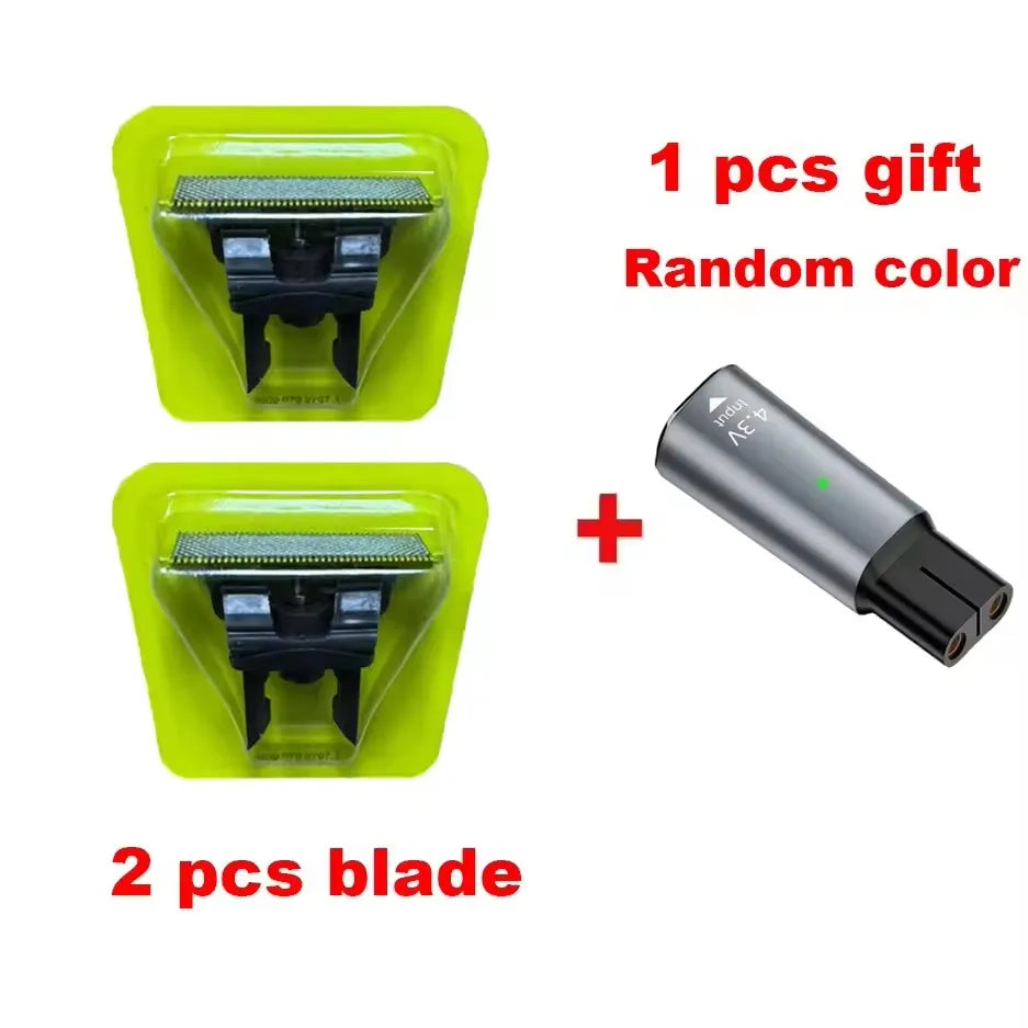 Replacement Blade + Gift Comb for OneBlade Trimmer