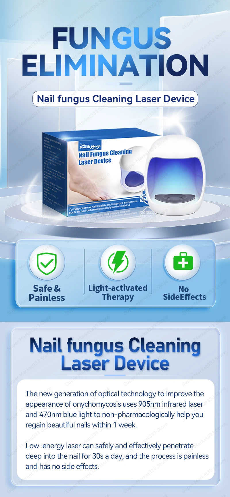 Laser Nail Therapy Device – Effective Solution for Nail Problems