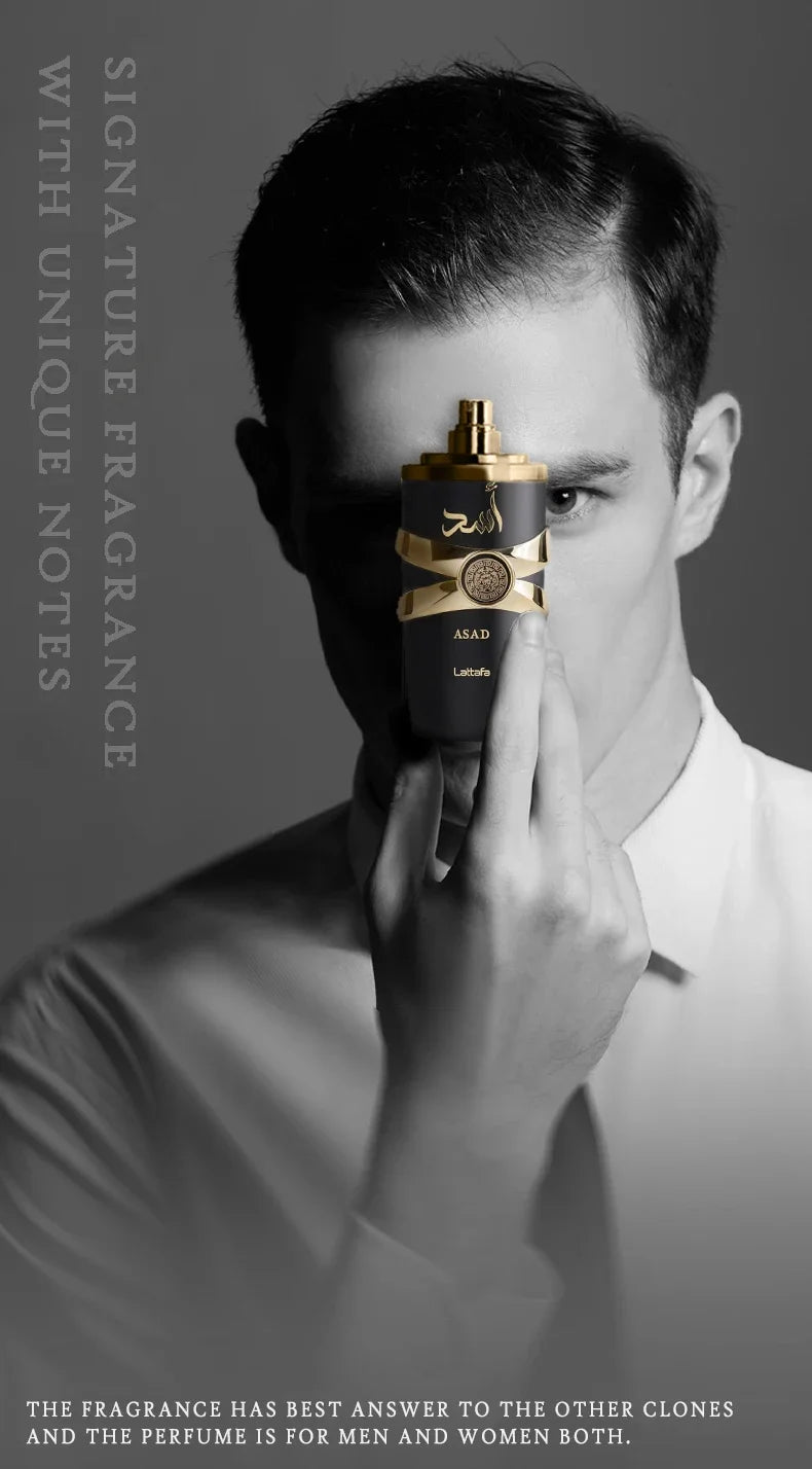 100ml Asad Eau De Toilette Spray – Long-Lasting Arabic Fragrance for Men & Unisex Use