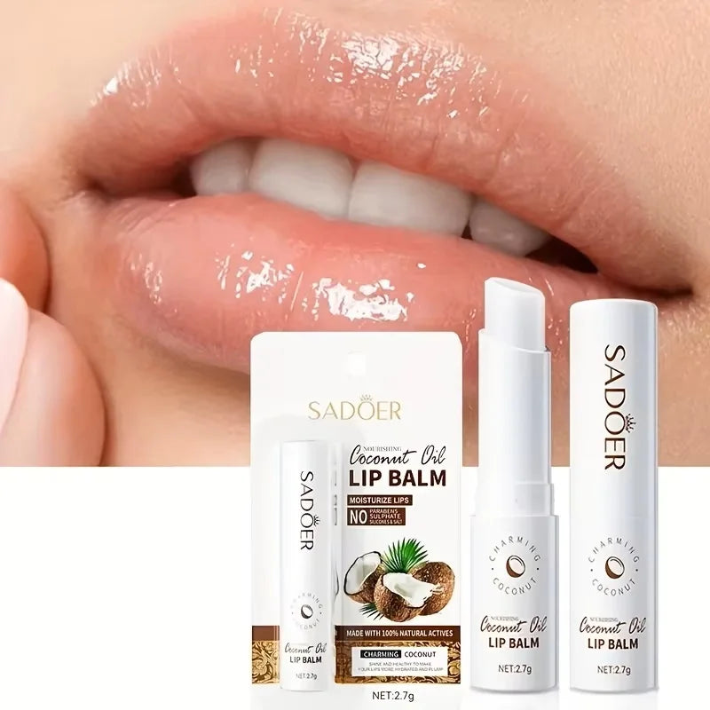 Coconut Lip Balm – Daily Nourishment and Moisture for Men and Women