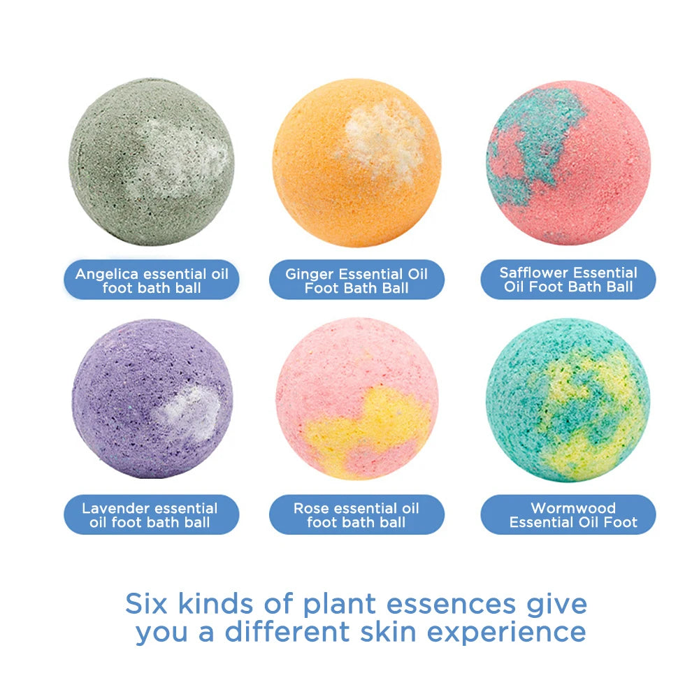 12pcs Small Bubble Bath Bombs Set
