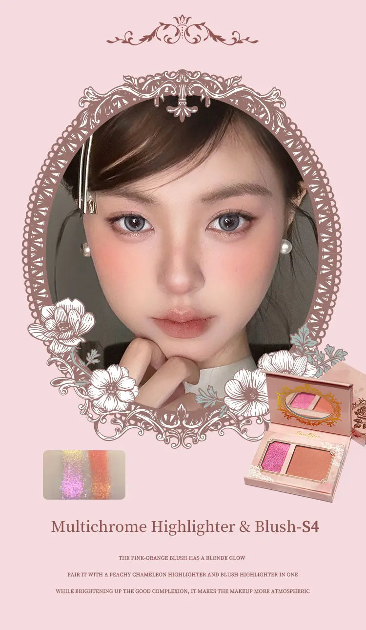 Sheeneffect High-End Eyeshadow & Highlighter Blush