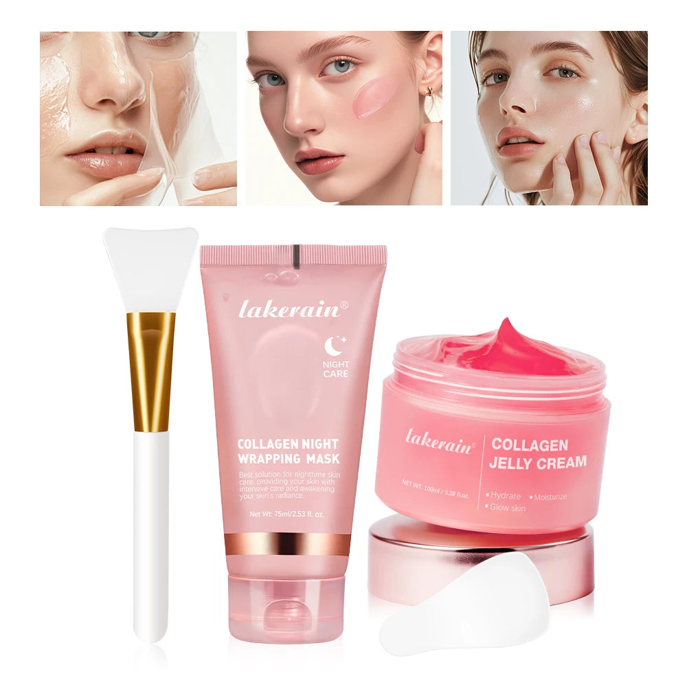 Collagen Jelly Cream Mask – Hydrating and Firming Overnight Facial Treatment