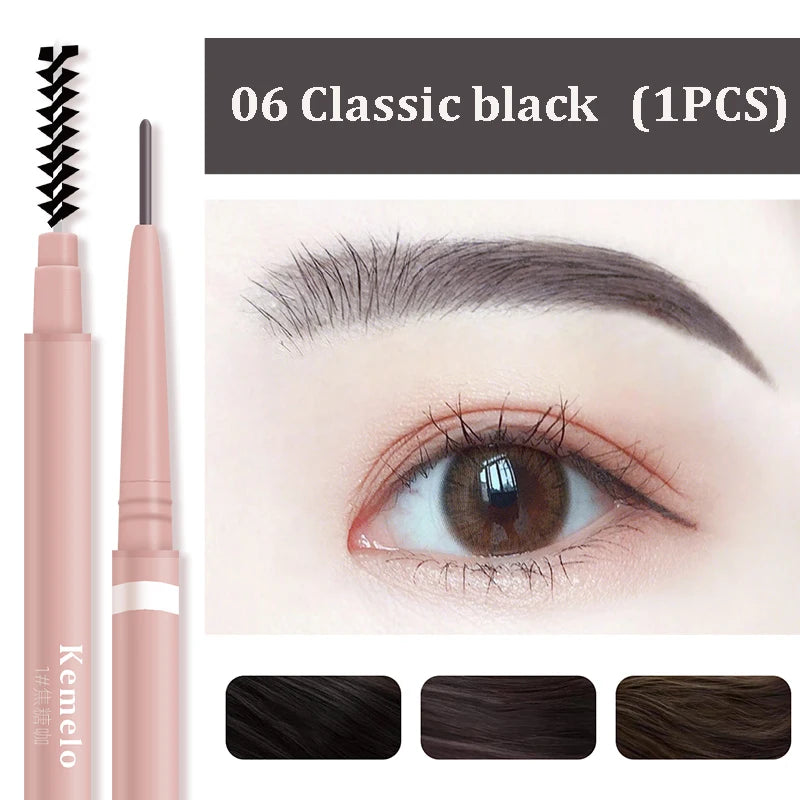 1.5mm Ultra-Fine Eyebrow Pencil – Double-Ended Waterproof & Long-Lasting Brow Pen