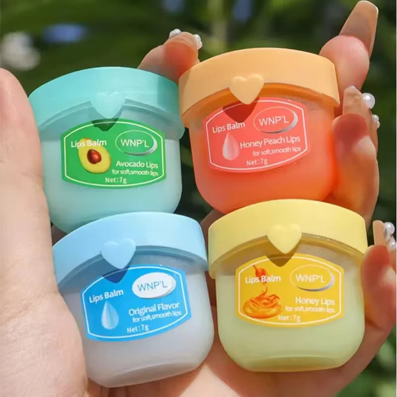 Fruit Series Lip Balm Set – 4/6/8pcs Moisturizing and Refreshing Lip Care