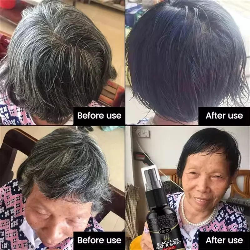 Gray to Black Hair Treatment Serum