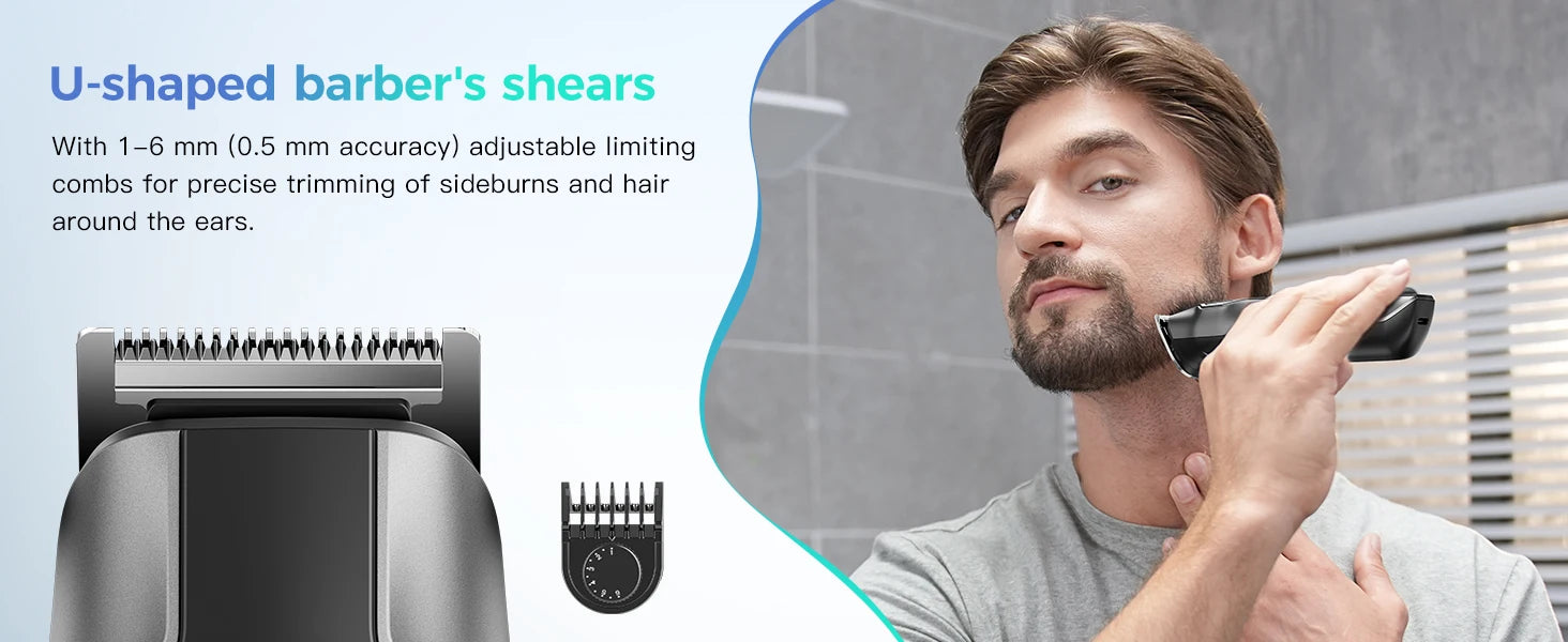Kensen S30 4-in-1 Cordless Hair Clipper & Trimmer