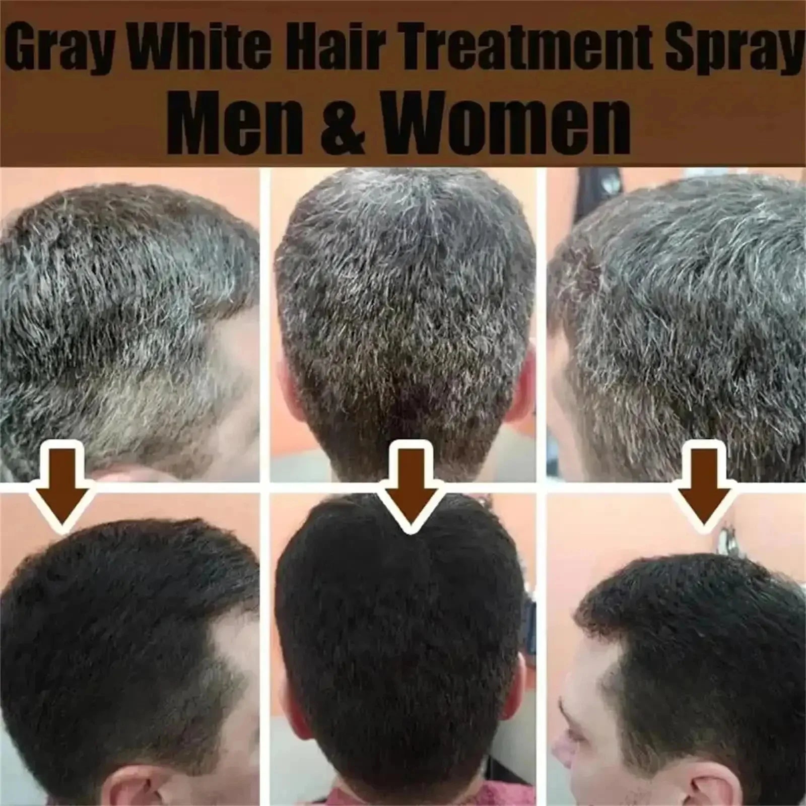 Gray to Black Hair Treatment Serum