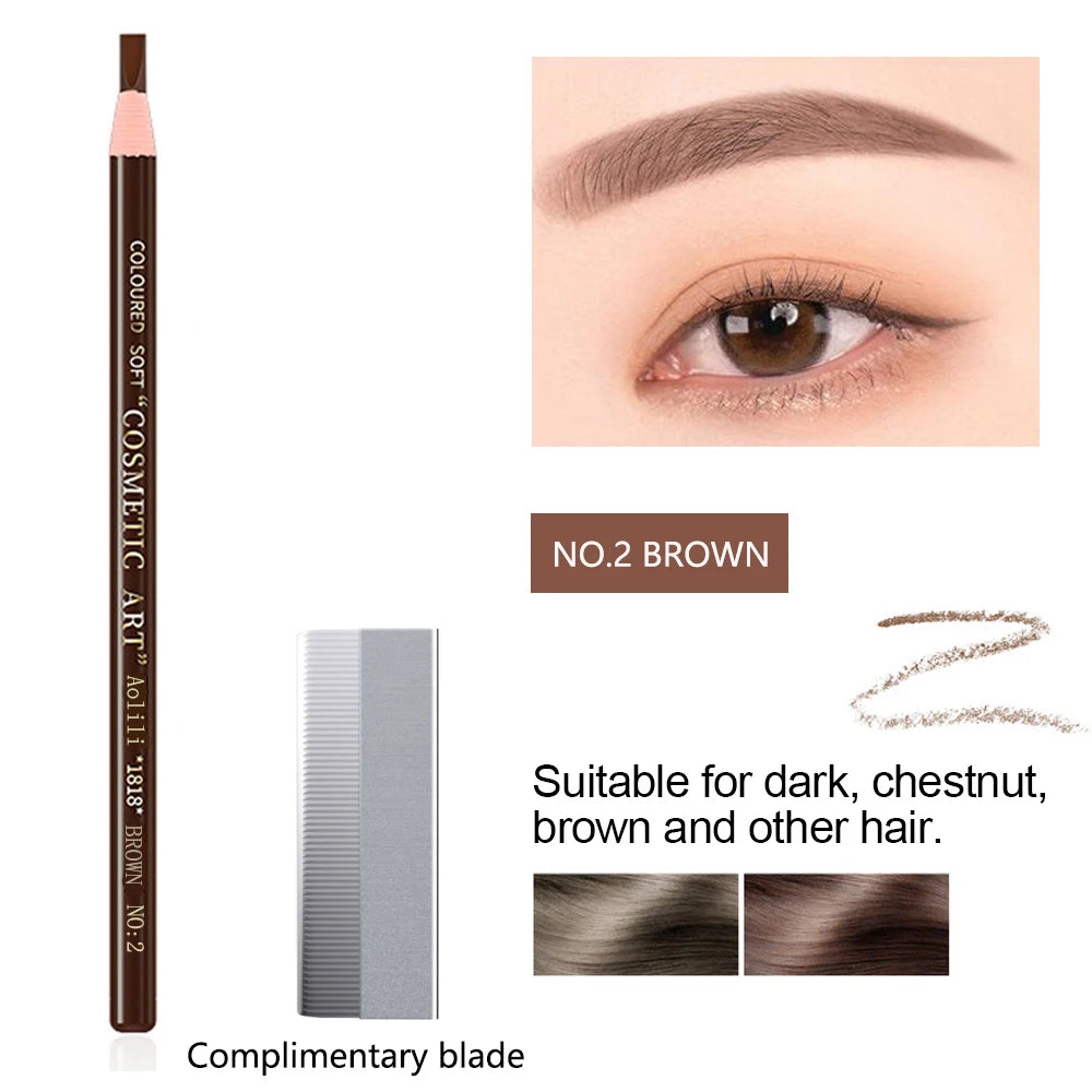 Waterproof Eyebrow Pencil – Long-Lasting Professional Brow Enhancer