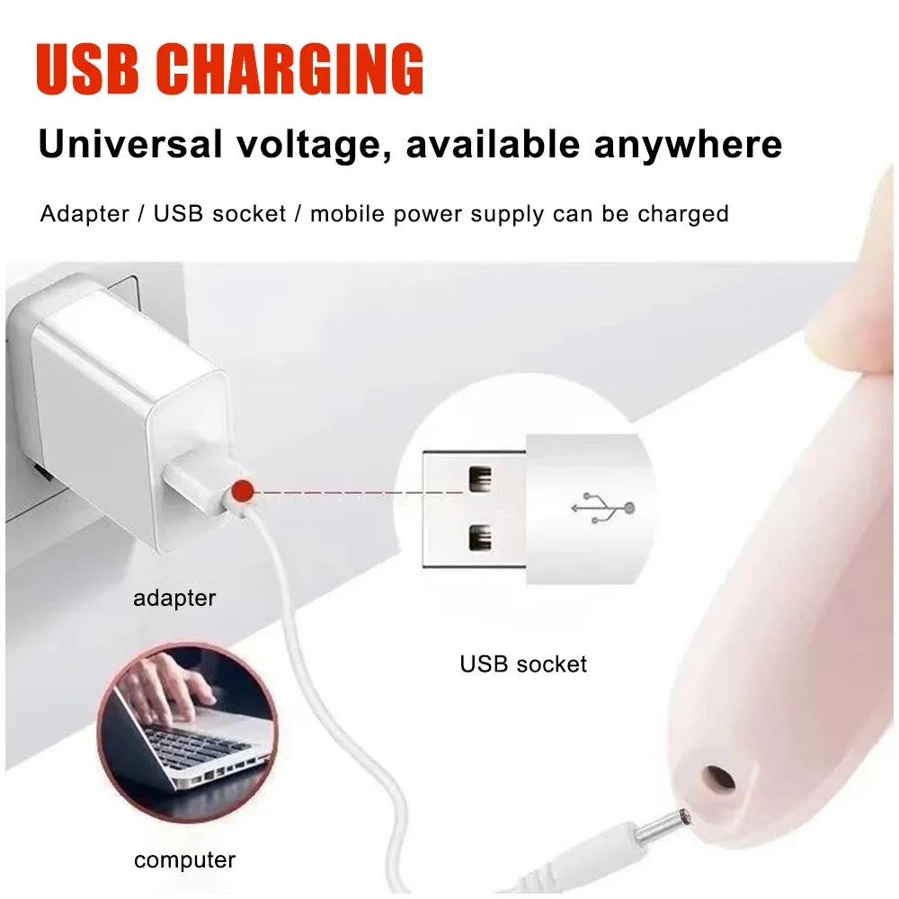 Electric Foot File Pedicure Tool – Portable Callus Remover and Dead Skin Grinder