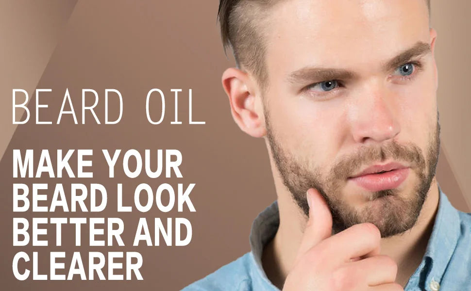 LOCKMIO Natural Beard Oil for Men – Vanilla Scent Hydrating Growth & Styling Care