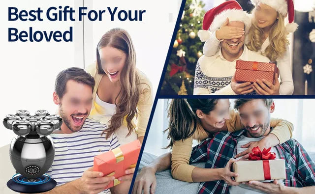 Electric Shaver for Men – 7D Floating Head, Waterproof, Portable Beard Trimmer