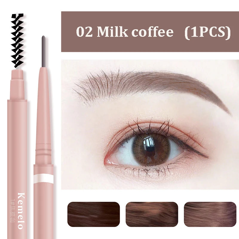 1.5mm Ultra-Fine Eyebrow Pencil – Double-Ended Waterproof & Long-Lasting Brow Pen