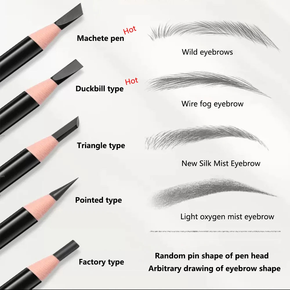 Waterproof Eyebrow Pencil – Long-Lasting Professional Brow Enhancer