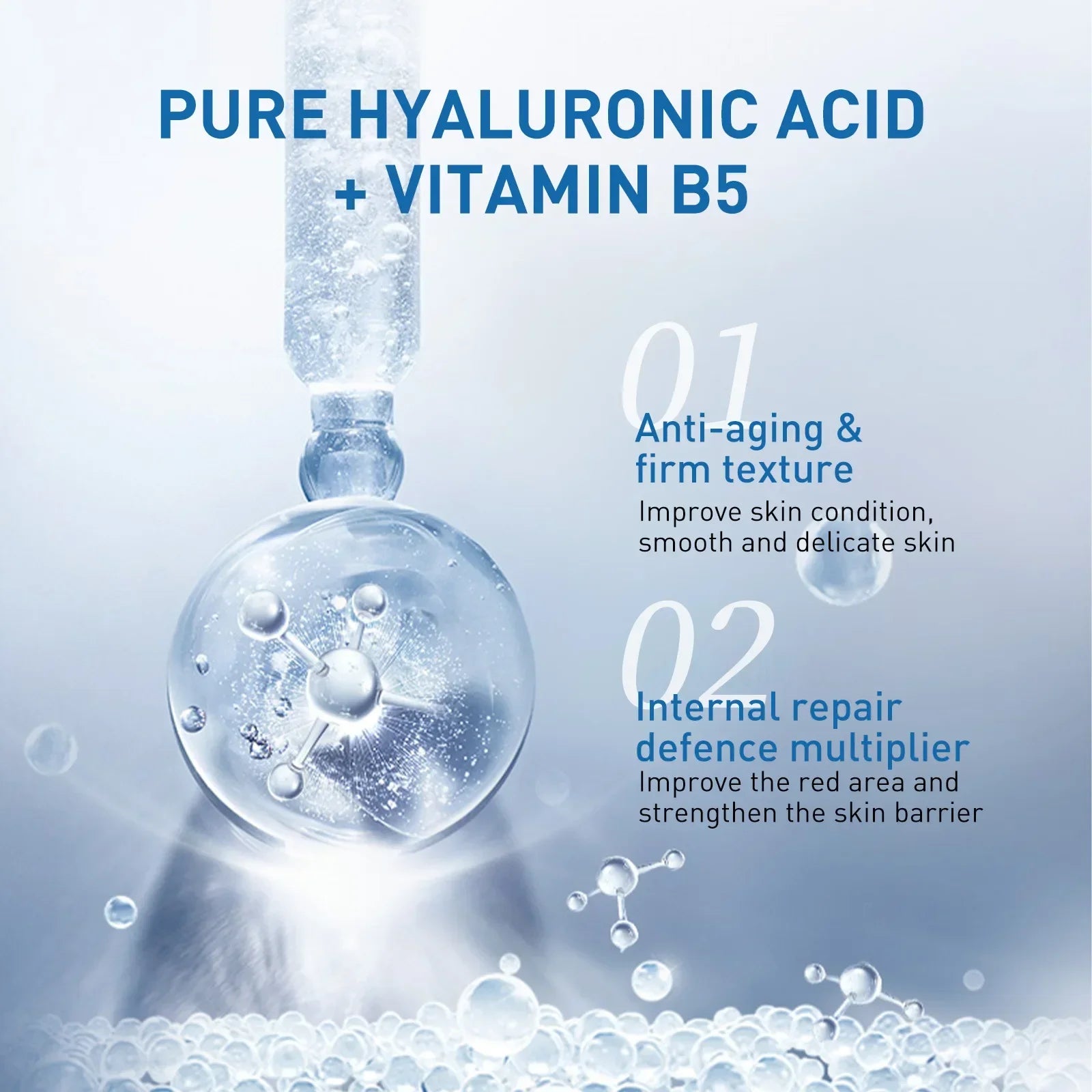 B5 Hyaluronic Acid Serum – Anti-Aging, Firming & Skin Brightening