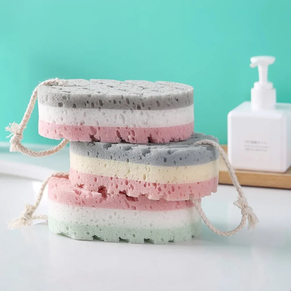 3-Layer Sponge Bath Towel